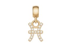 Daniel Wellington Pozlacený přívěsek s krystaly Ryby Crystal Zodiac DW00400766