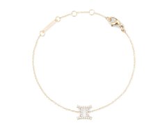 Daniel Wellington Pozlacený řetízkový náramek znamení Blíženci Crystal Zodiac DW00400909