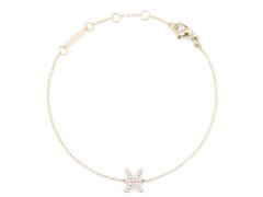 Daniel Wellington Pozlacený řetízkový náramek znamení Ryby Crystal Zodiac DW00400918