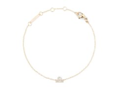 Daniel Wellington Pozlacený řetízkový náramek znamení Váhy Crystal Zodiac DW00400913