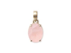Daniel Wellington Půvabný pozlacený přívěsek s růženínem Charms DW00401459