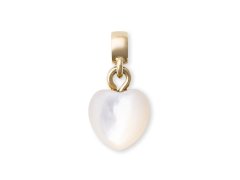 Daniel Wellington Romantický pozlacený přívěsek s perletí Mother of Pearl DW00401479