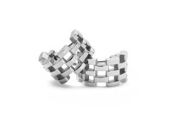 Daniel Wellington Stylové ocelové náušnice 5-Link DW00401020