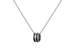 Daniel Wellington Stylový ocelový náhrdelník s kruhovým přívěskem Emalie DW00400307