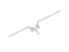 Daniel Wellington Stylový ocelový náhrdelník znamení Beran Crystal Zodiac DW00400943