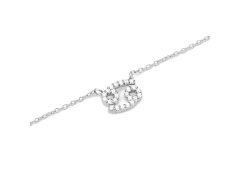 Daniel Wellington Stylový ocelový náhrdelník znamení Rak Crystal Zodiac DW00400946