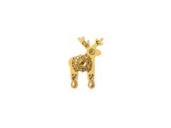 Deers Jelení mini brož Miss Goldie