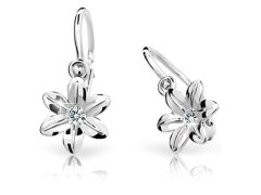 Cutie Jewellery Dětské náušnice z bílého zlata C1993-10-X-2 bílá