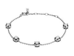Diesel Fashion stříbrný náramek s krystaly DL1358040