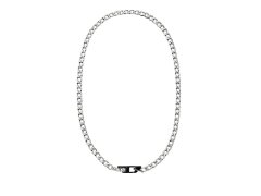 Diesel Nepřehlédnutelný ocelový náhrdelník D Logo DX1636931