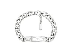 Diesel Stylový unisex náramek z oceli D Logo DX1663040