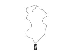 Diesel Originální ocelový náhrdelník Dogtags DX1515040