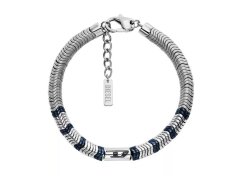 Diesel Pánský ocelový bicolor náramek s hematitem DX1572931