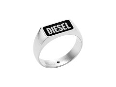 Diesel Slušivý prsten s černým smaltem DX1512040 60 mm