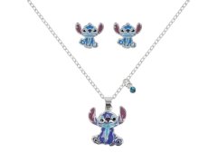 Disney Roztomilá sada šperků Lilo a&nbsp; Stitch SF00783SL.PH (náhrdelník, náušnice)