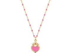 Disney Něžný pozlacený náhrdelník Disney Princess NS00057YL-157.CS