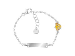 Disney Něžný stříbrný náramek Lion king BS00100SL-47.CS