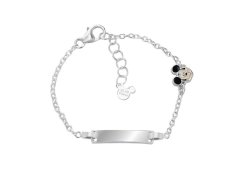 Disney Něžný stříbrný náramek Mickey Mouse BS00097SL-47.CS