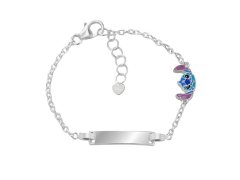 Disney Něžný stříbrný náramek Stitch BS00099SL-47.CS