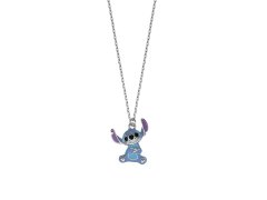 Disney Oblíbený stříbrný náhrdelník Stitch Lilo a  Stitch CS00028SRHL-P-CS (řetízek, přívěsek)