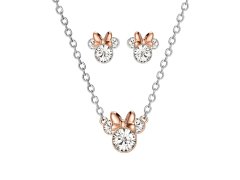 Disney Set šperků s&nbsp;krystaly Minnie Mouse SF00155TRWL (náušnice, náhrdelník)
