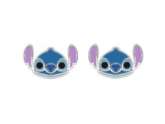 Disney Slušivé stříbrné náušnice Stitch Lilo a  Stitch ES00097SRHL.CS