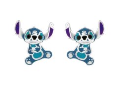 Disney Stříbrné peckové náušnice Stitch Lilo a Stitch ES00037SRHL.CS