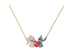 Disney Okouzlující náhrdelník s&nbsp;přívěskem Stitch a&nbsp;Angel Lilo a&nbsp; Stitch NF00777YRUL-18.PA
