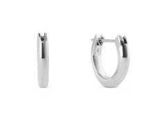 Daniel Wellington Elegantní ocelové kruhy Arch DW0040194 0,9 cm