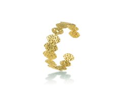 Emily Westwood Dámský pevný náramek z&nbsp;pozlacené oceli Eve EWB260617G