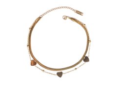 Emily Westwood Dvojitý pozlacený nákotník se srdíčky Miravie EWA250357G