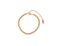 Emily Westwood Elegantní náramek z pozlacené oceli EWB250250G