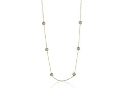 Emily Westwood Jemný pozlacený náhrdelník s krystaly Phoebe EWN23096G