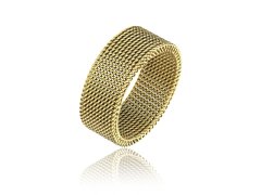 Emily Westwood Módní pozlacený prsten Kimberly EWR23069G 55 mm