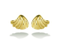 Emily Westwood Nepřehlédnutelné pozlacené náušnice EWE260580G