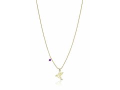 Emily Westwood Originální pozlacený náhrdelník s holubicí EWN23042G