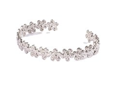 Emily Westwood Pevný květinový náramek z&nbsp;oceli EWB250165S