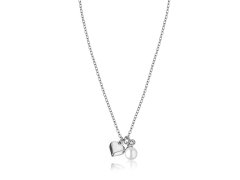 Emily Westwood Slušivý ocelový náhrdelník s přívěsky WN1022S