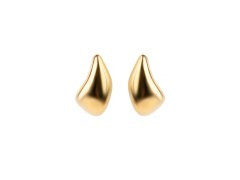 Emily Westwood Visací náušnice z pozlacené oceli Tear Drop EWE250164G