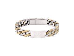 Emporio Armani Bicolor ocelový náramek EGS3314040