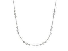 Emporio Armani Fashion stříbrný náhrdelník se zirkony EG3615040