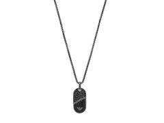 Emporio Armani Jedinečný pánský náhrdelník s krystaly Couples EGS3138001