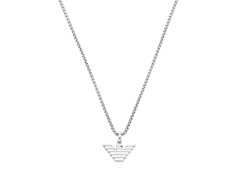 Emporio Armani Módní ocelový náhrdelník s&nbsp;logem EGS3169040