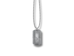 Emporio Armani Pánský náhrdelník z oceli Eagle Logo EGS3149040