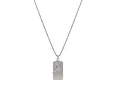 Emporio Armani Pánský náhrdelník z oceli Eagle Logo EGS3167040