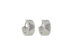 Emporio Armani Stylové kruhové náušnice z oceli EGS3165040