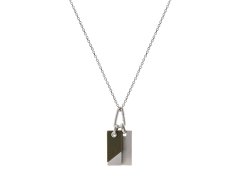 Emporio Armani Slušivý ocelový náhrdelník pro muže EGS3179040