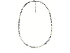 Emporio Armani Pánský náhrdelník s&nbsp;umělými perličkami EGS3176040