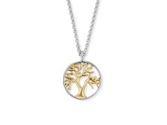 Engelsrufer Stříbrný bicolor náhrdelník Strom života ERN-LILTREE-BIG (řetízek, přívěsek)