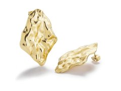 Evolution Group - Pavona Elegantní visací náušnice z&nbsp;pozlacené oceli SELIRA gold